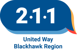 United Way Blackhawk Region 211 logo